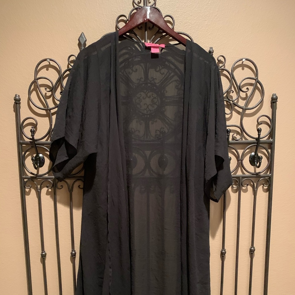 Betsy Johnson Sheer Duster